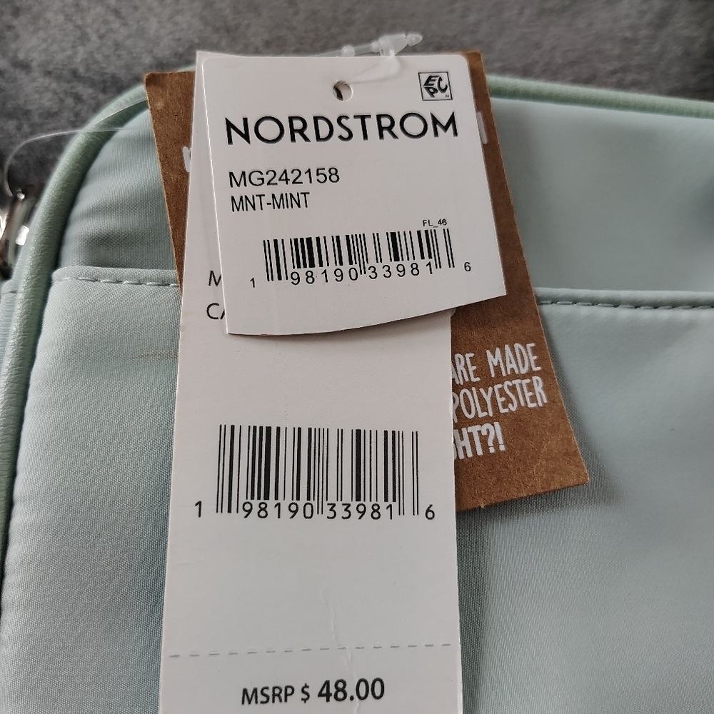Nordstrom Madden Girl Mint Green Cross Body Bag - Picture 8 of 9